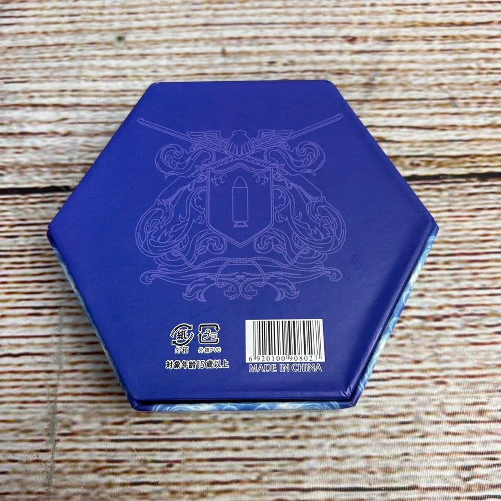Katekyo Hitman Reborn Vongola Rings Set 7pc Silver Tone Cosplay‎ Jewelry Boxed